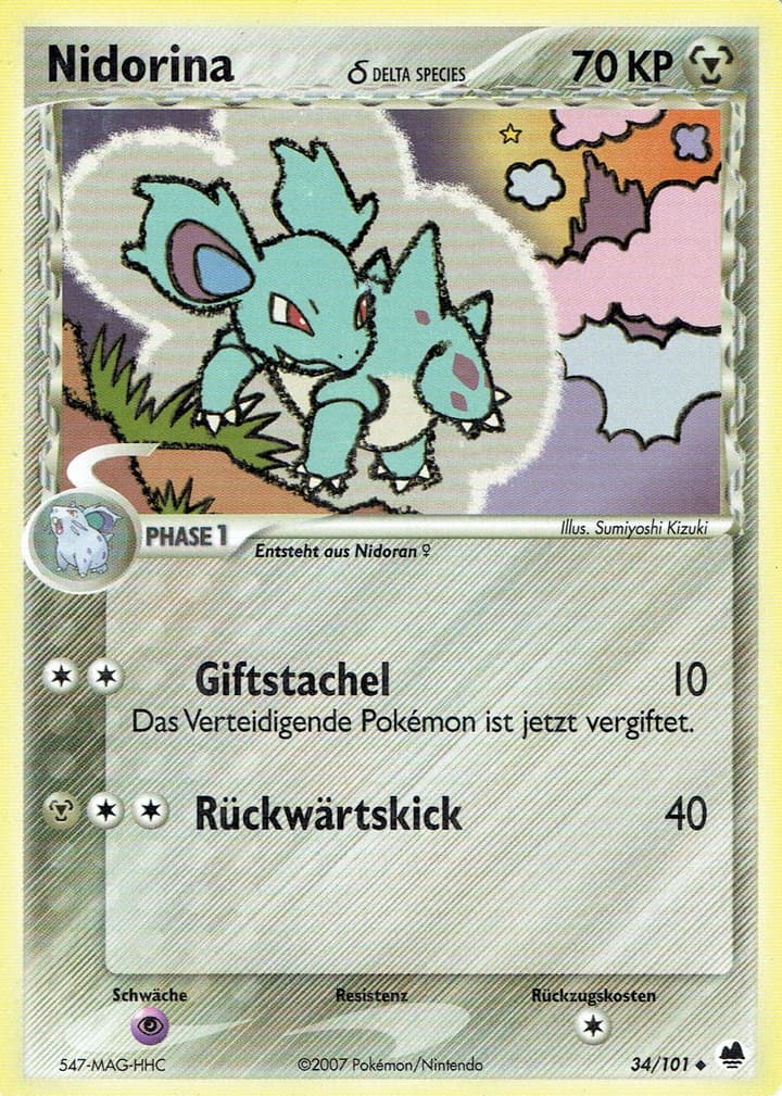 Nidorina δ (34)