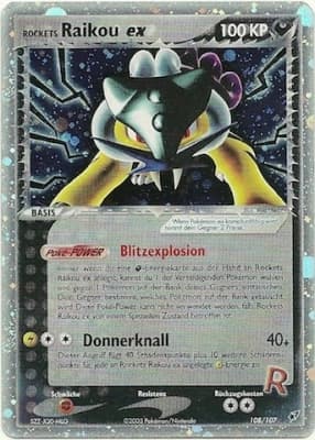 Rockets Raikou ex (108)