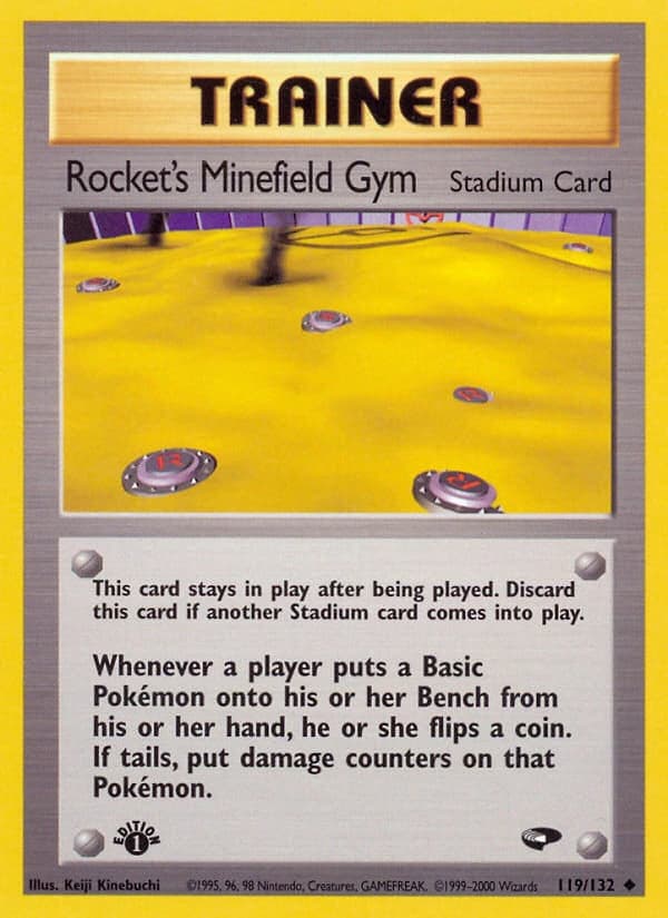 Rocket's Minefield Gym (119)