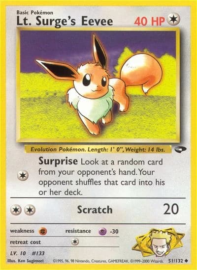 Lt. Surge's Eevee (51)