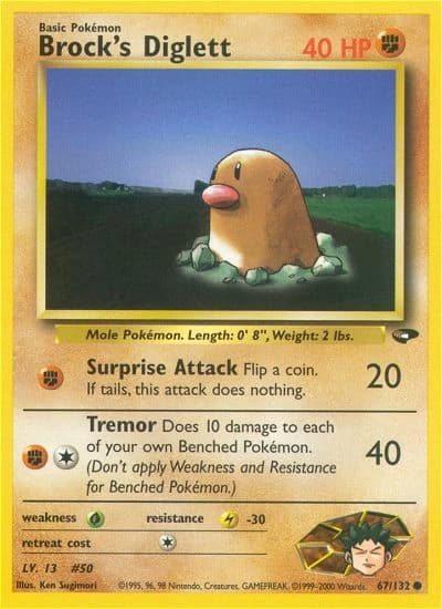 Brock's Diglett (67)