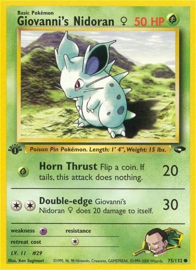 Giovanni's Nidoran ♀ (75)