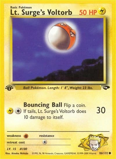 Lt. Surge's Voltorb (86)
