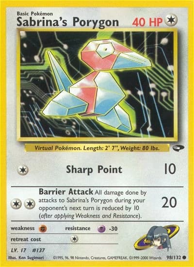 Sabrina's Porygon (98)