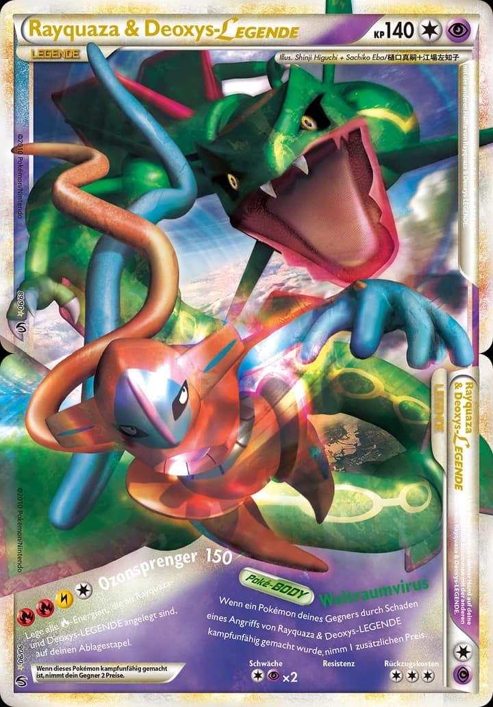 Rayquaza & Deoxys LEGEND (90)