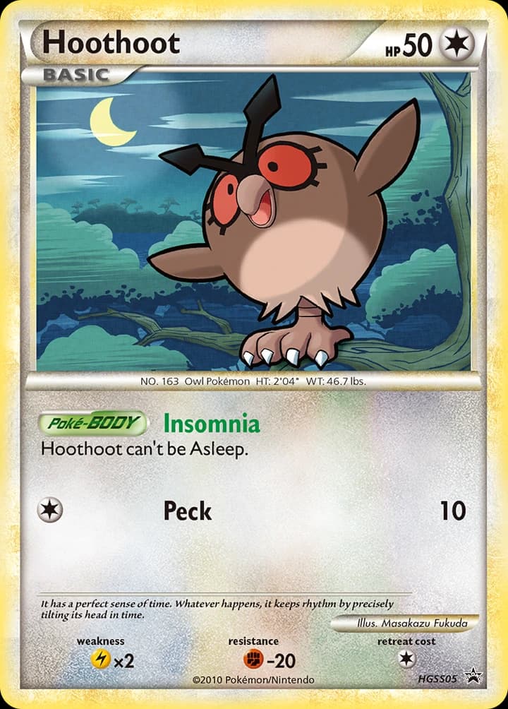 Hoothoot (HGSS05)