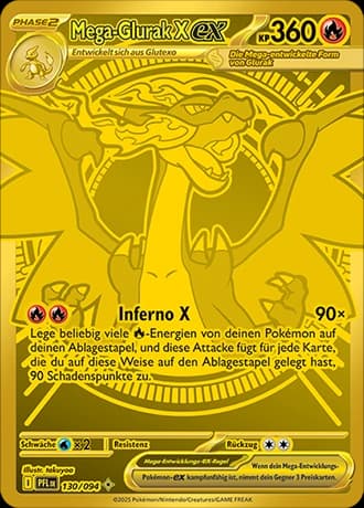 Mega-Glurak X ex (130)