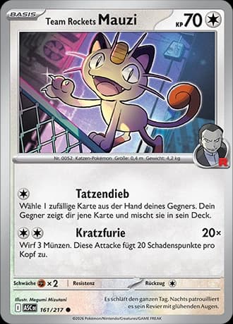 Team Rocket's Mauzi (161)