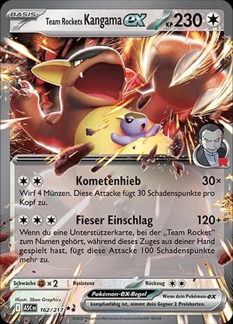 Team Rocket's Kangama ex (162)
