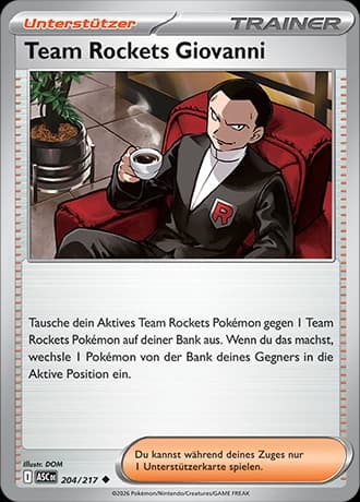 Team Rockets Giovanni (204)