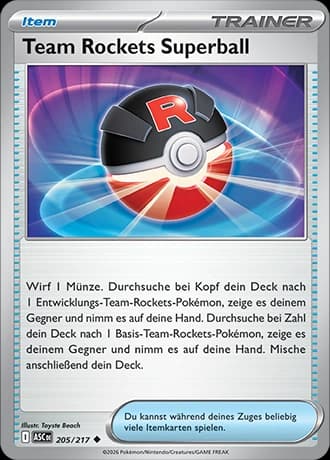 Team Rockets Superball (205)
