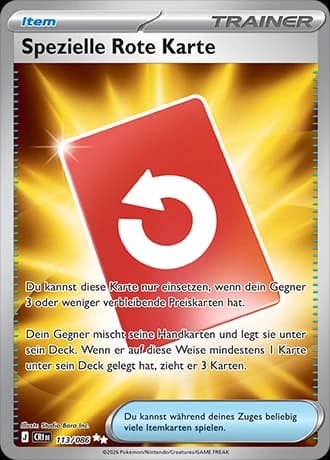 Spezielle Rote Karte (113)