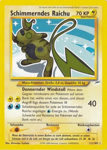 Shining Raichu (111)