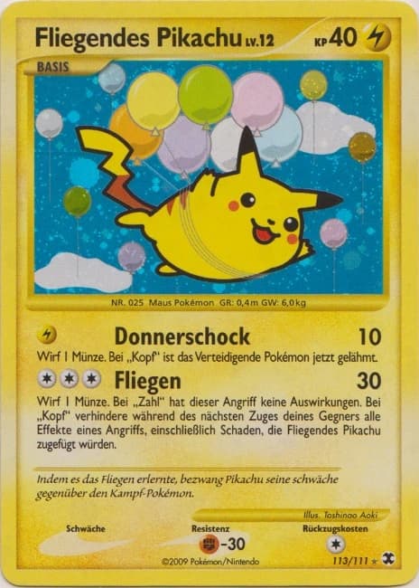 Fliegendes Pikachu (113)