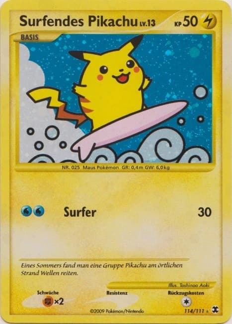 Surfendes Pikachu (114)