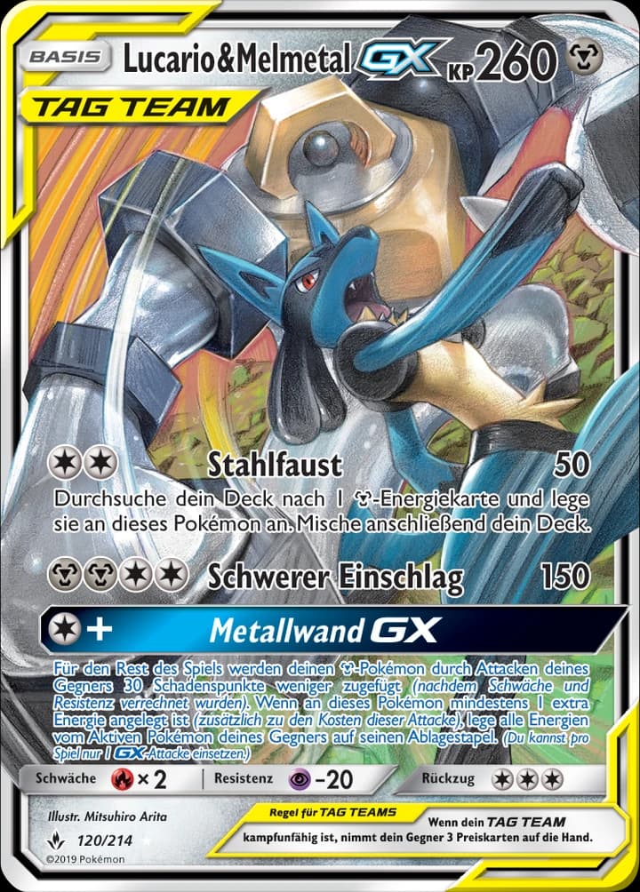 Lucario & Melmetal-GX (120)