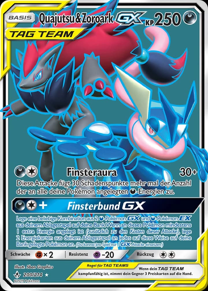 Quajutsu & Zoroark-GX (200)