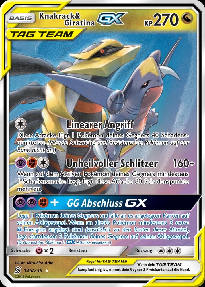 Knakrack & Giratina-GX (146)