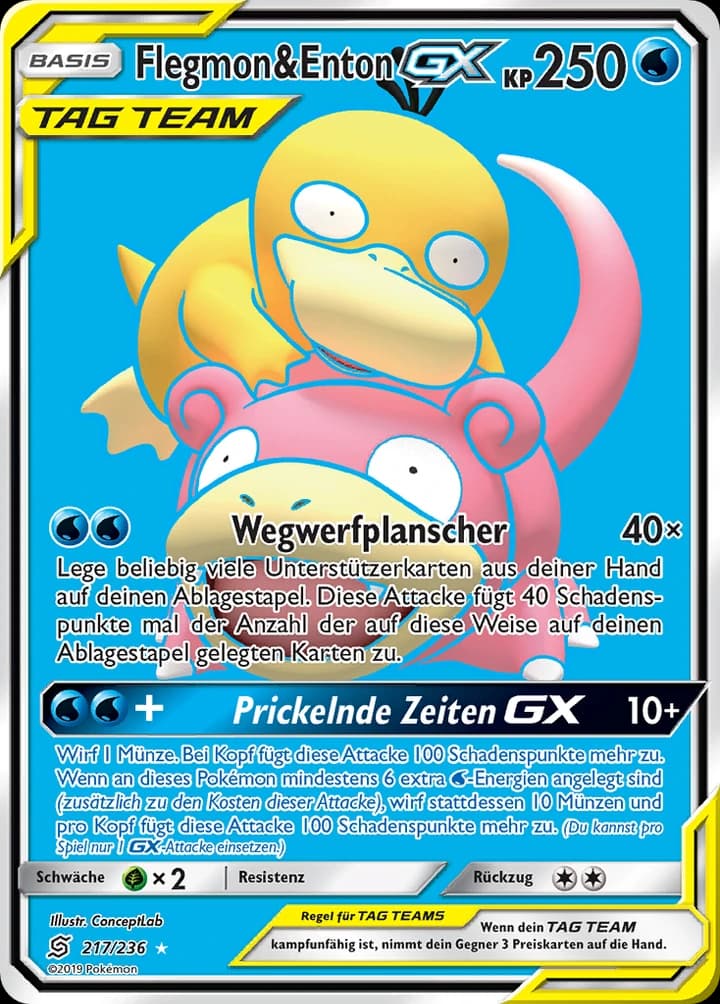 Flegmon & Enton-GX (217)
