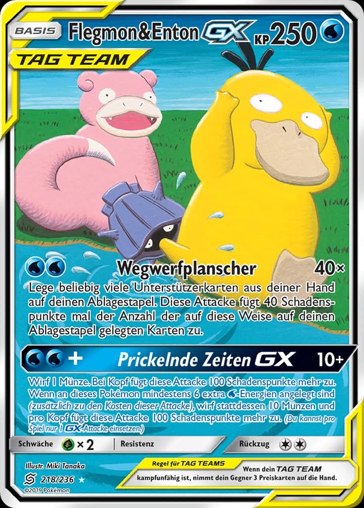 Flegmon & Enton-GX (218)