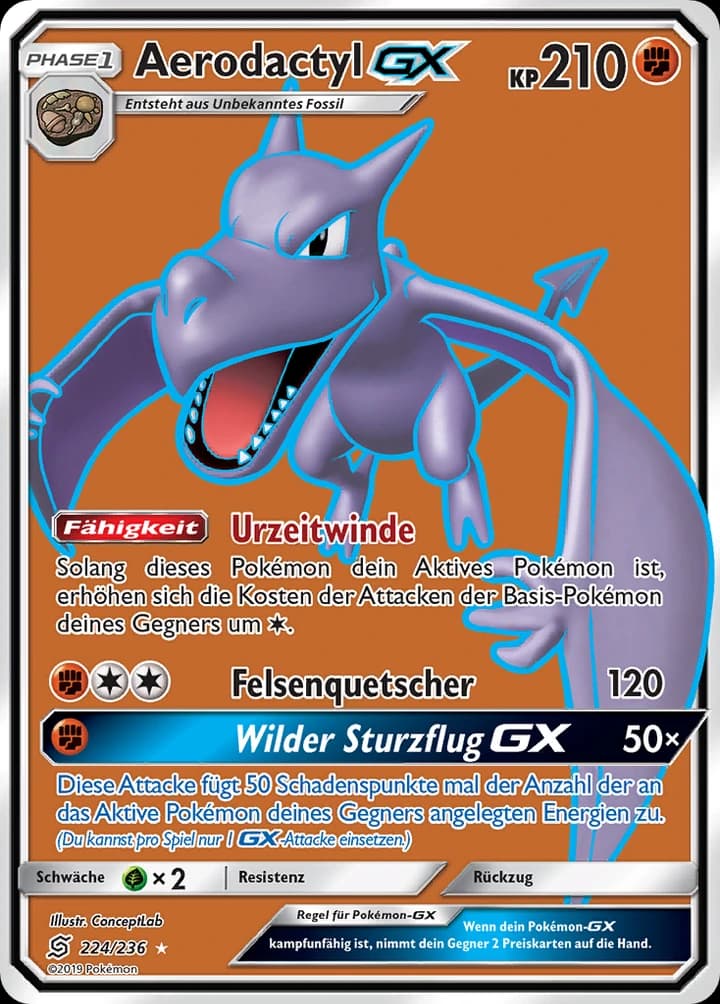Aerodactyl-GX (224)