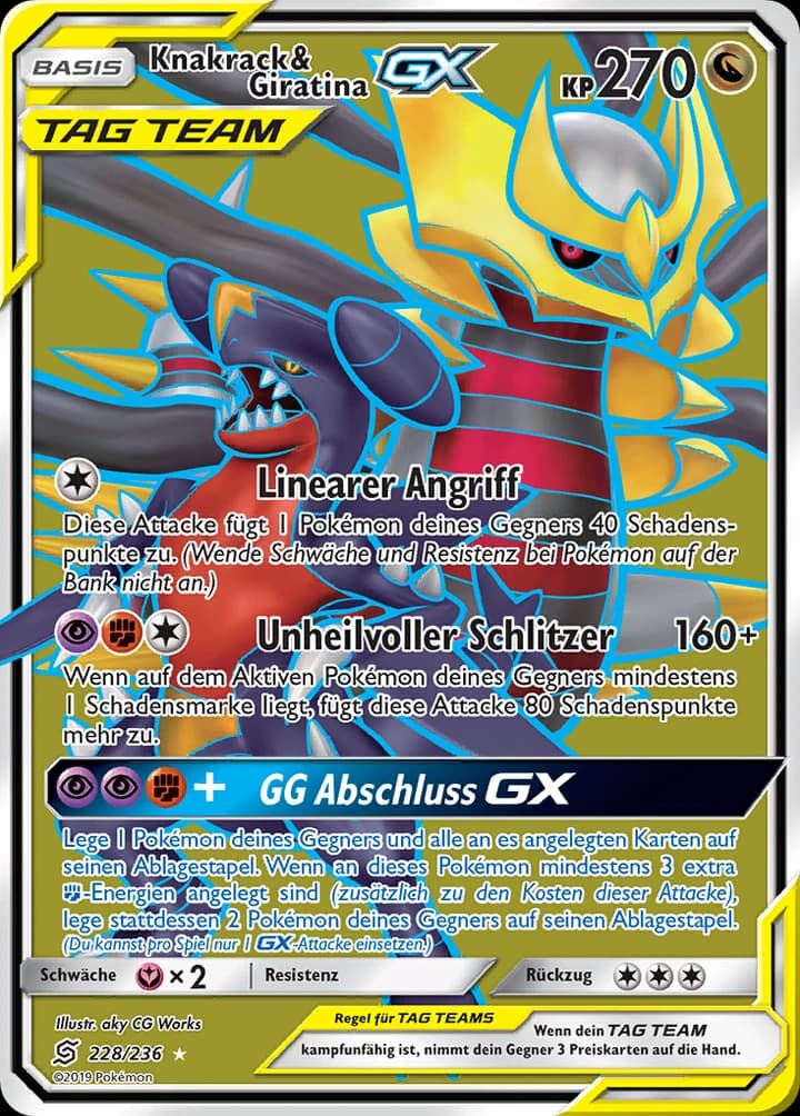 Knakrack & Giratina-GX (228)