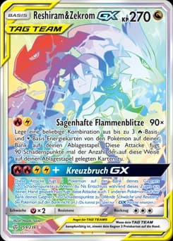 Reshiram & Zekrom-GX (259)