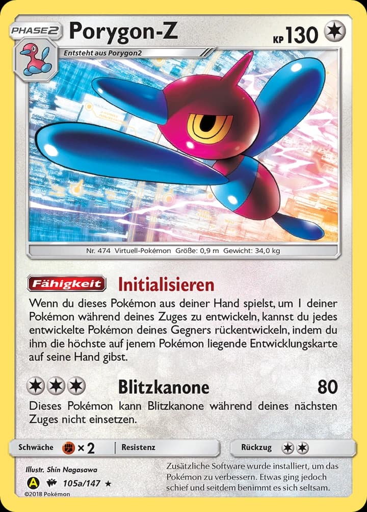 Porygon-Z (105a)