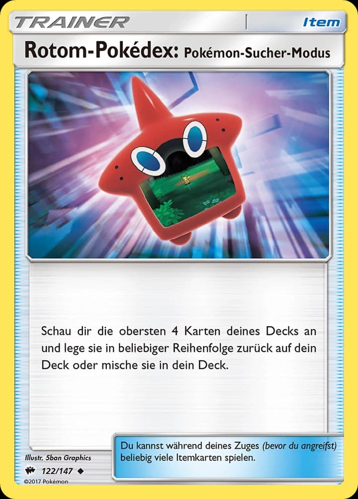 Rotom-Pokédex: Pokémon-Sucher-Modus (122)