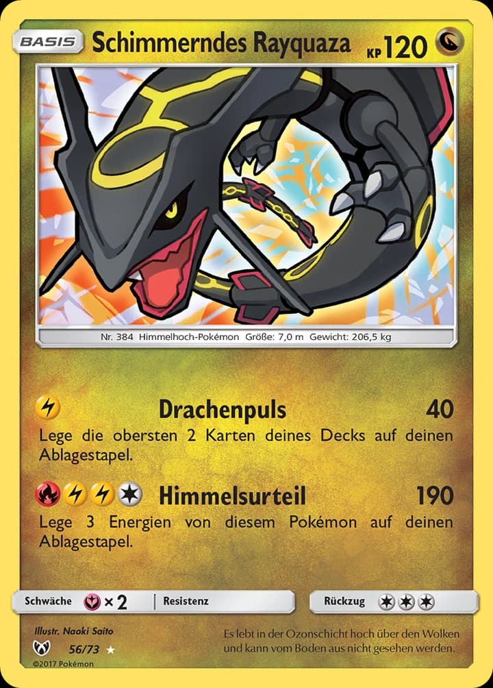 Schimmerndes Rayquaza (56)
