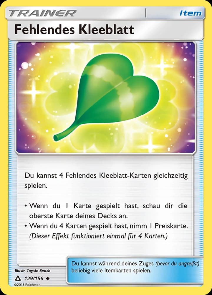Fehlendes Kleeblatt (129)