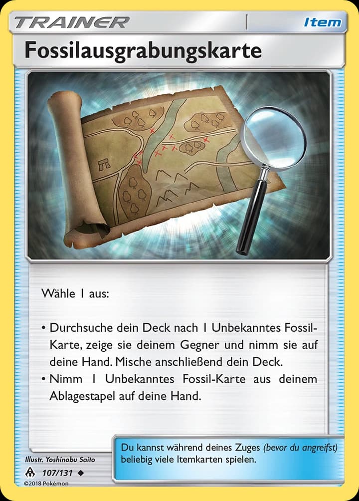 Fossilausgrabungskarte (107)