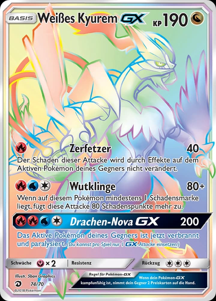 White Kyurem-GX (74)