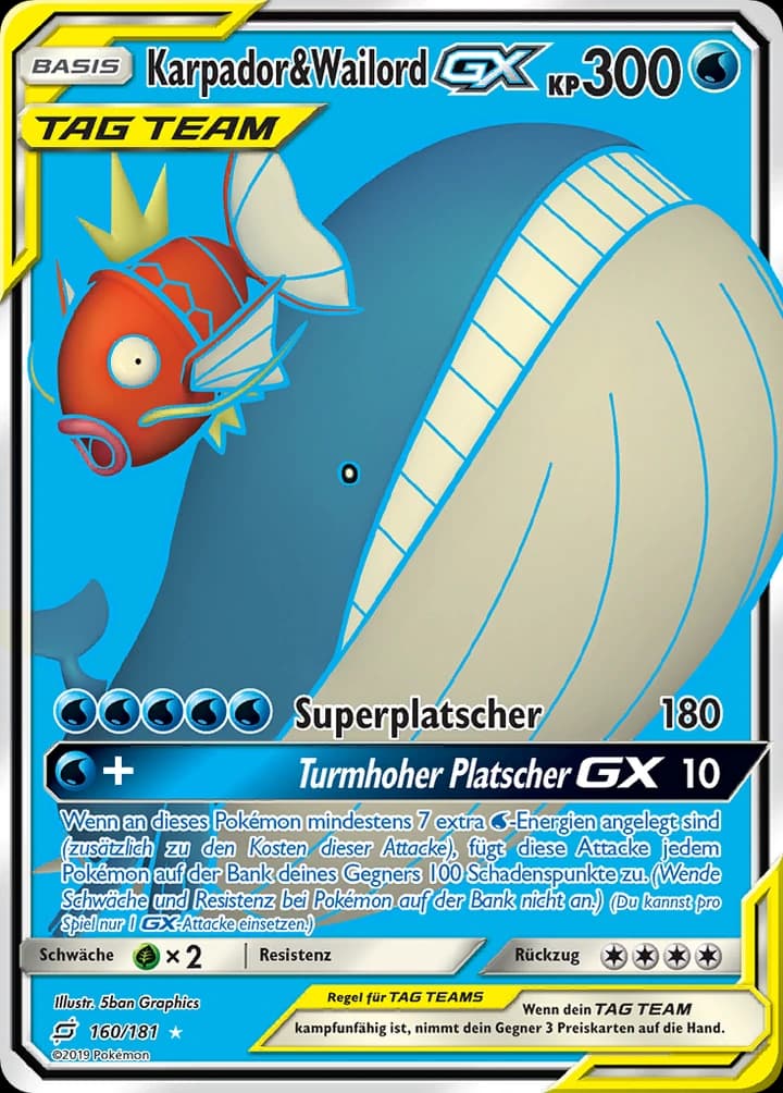 Karpador & Wailord-GX (160)