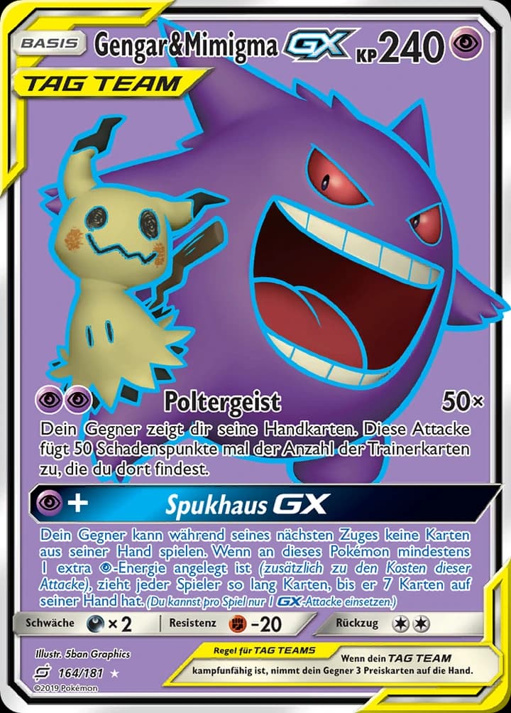 Gengar & Mimigma-GX (164)