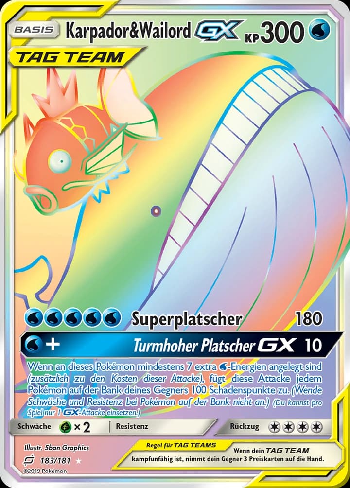 Karpador & Wailord-GX (183)