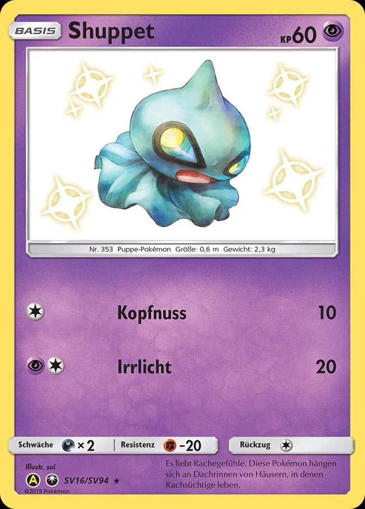 Shuppet (SV16)