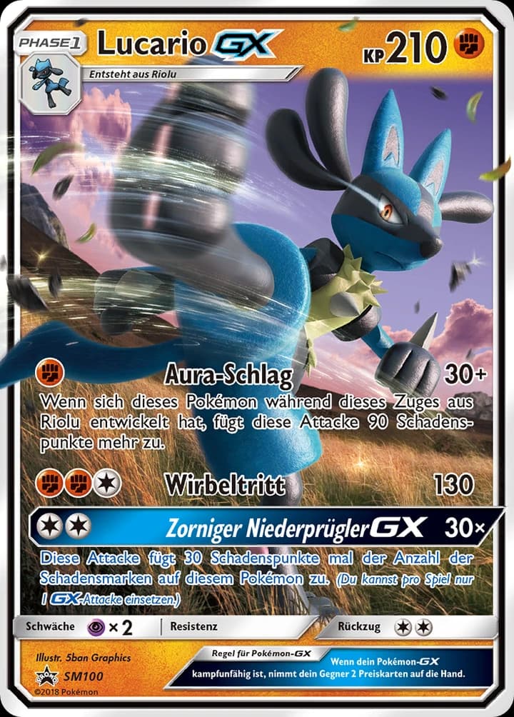 Lucario-GX (SM100)