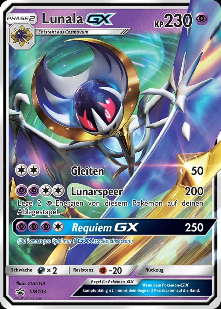 Lunala-GX (SM103)