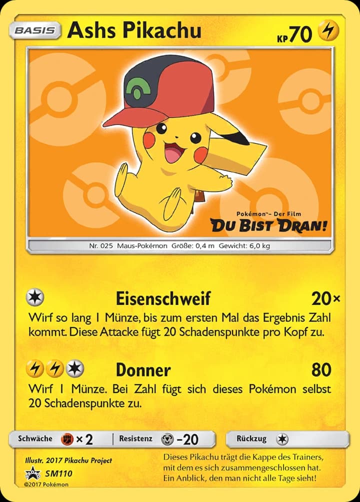 Ashs Pikachu (SM110)