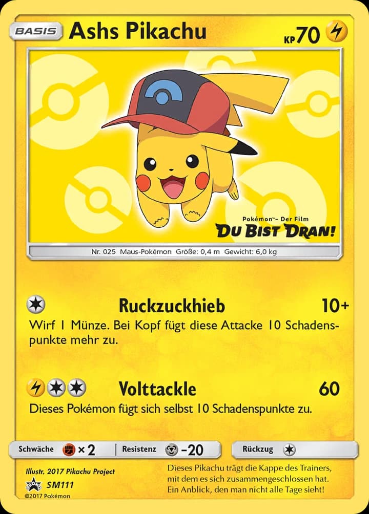 Ashs Pikachu (SM111)