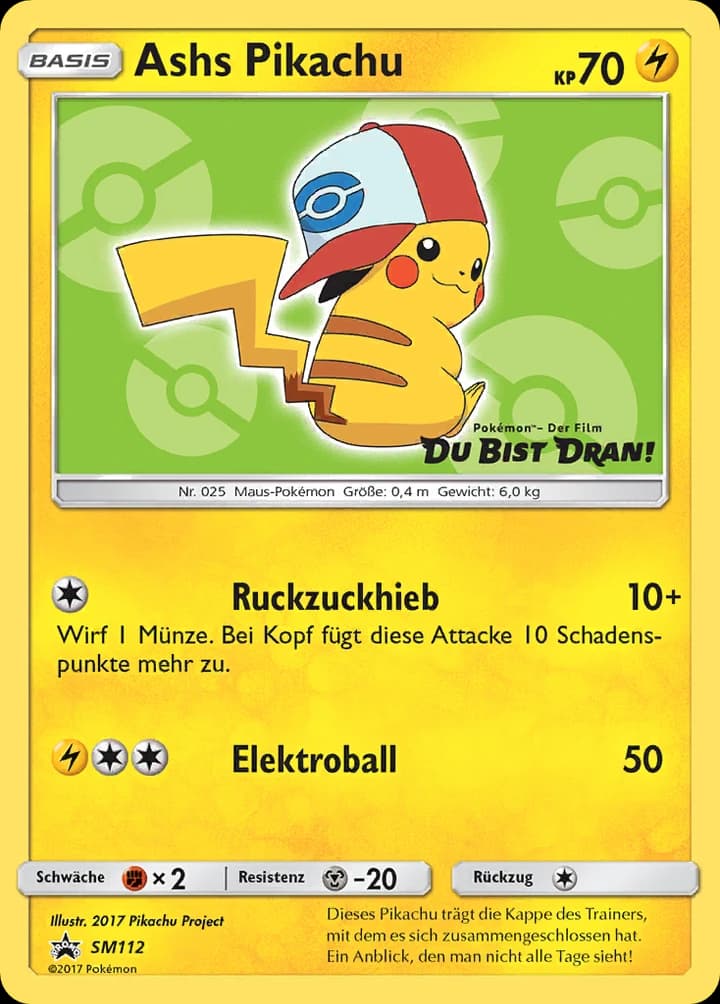 Ashs Pikachu (SM112)