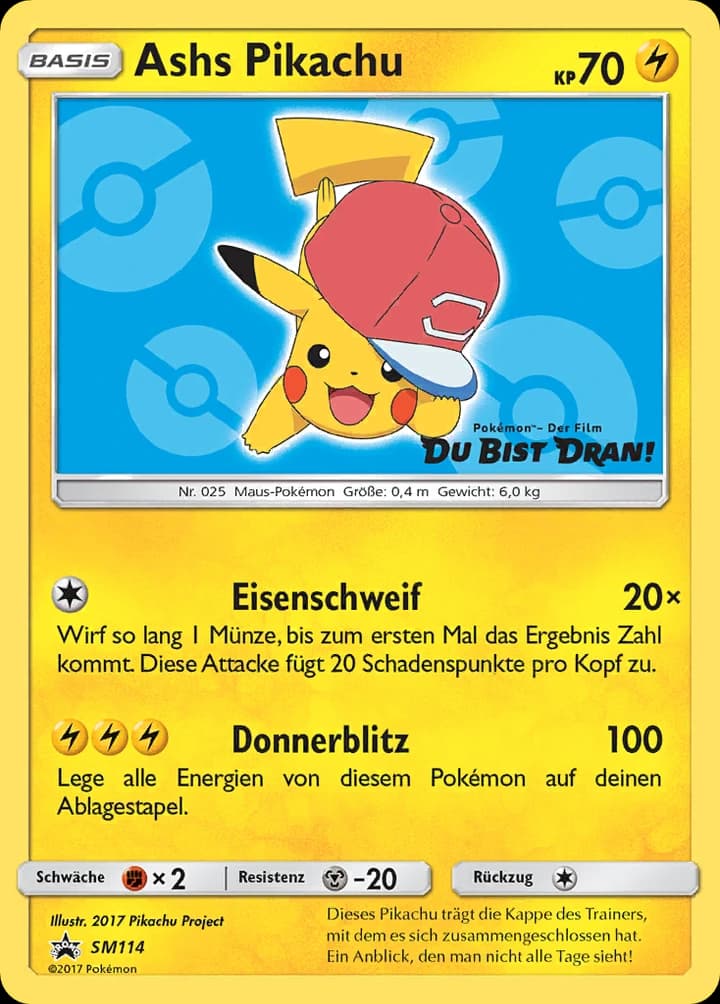 Ashs Pikachu (SM114)