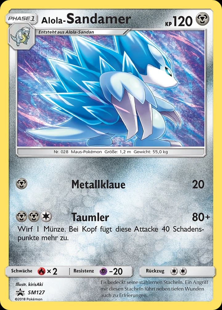 Alola-Sandamer (SM127)