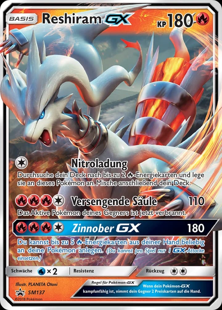 Reshiram-GX (SM137)