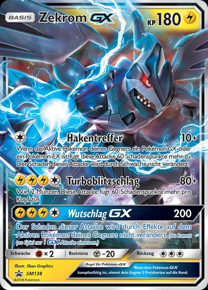 Zekrom-GX (SM138)