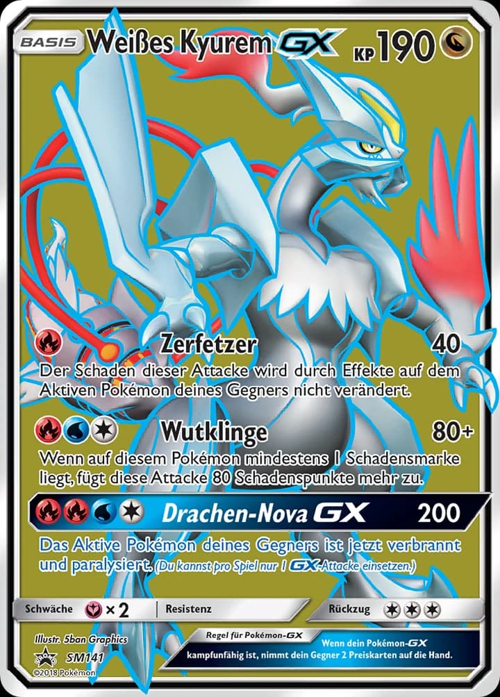 Weißes Kyurem-GX (SM141)