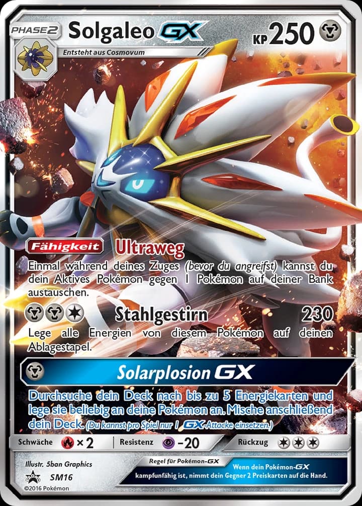 Solgaleo-GX (SM16)