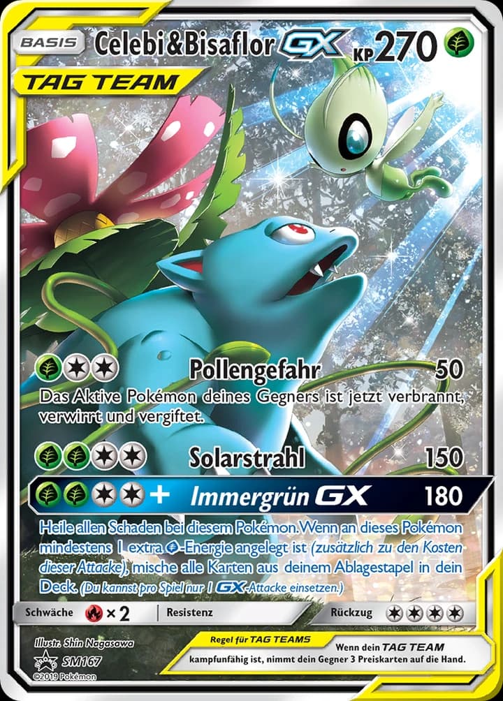 Celebi & Bisaflor-GX (SM167)