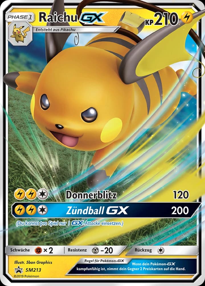 Raichu-GX (SM213)